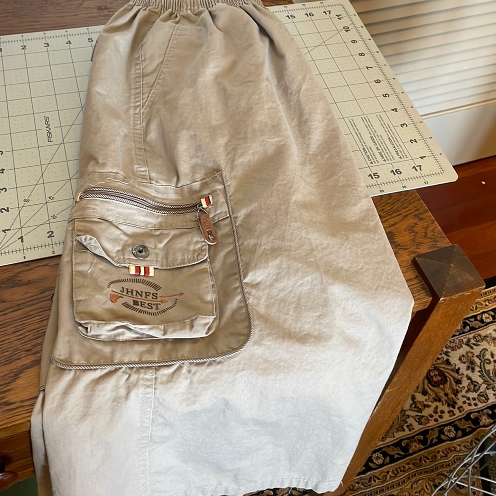 Khaki culottes